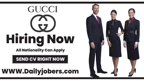 gucci head office jobs uk|gucci career opportunities.